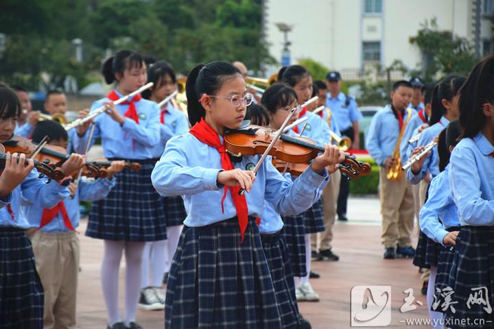 小提琴演奏。